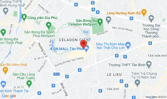 Tầng 3 TTTM Aeon Mall Tân Phú, 30 Bờ Bao Tân Thắng, Q.Tân Phú