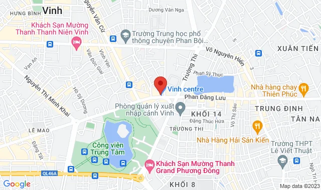 Tầng 3 Vinh Centre, 69 Hồ Tùng Mậu, TP. Vinh, Nghệ An