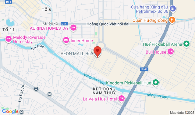 Tầng 4, T412 Aeon Mall Huế, Số 8 Võ Nguyên Giáp, P. An Cựu