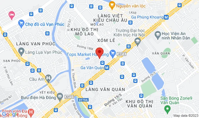 Tầng 4, TTTM Mac Plaza,số 10 Trần Phú,Q.Hà Đông