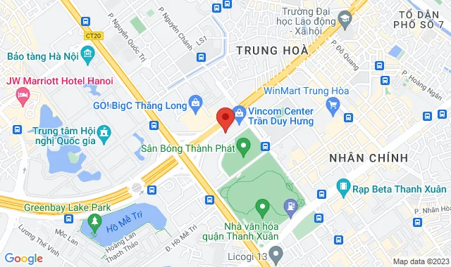Tầng 4, TTTM Vincom Trần Duy Hưng, Đường Trần Duy Hưng, P. Trung Hòa, Q. Cầu Giấy