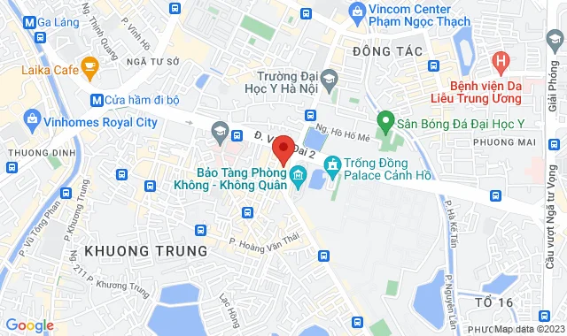 Tầng 4 Artemis, Số 03 Lê Trọng Tấn, Q. Thanh Xuân