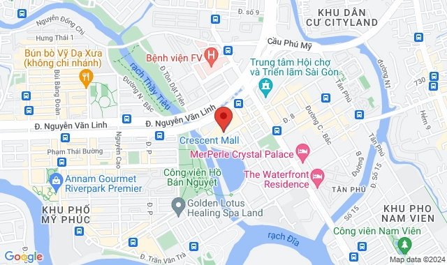 Tầng 4 Crescent Mall, Số 101 Tôn Dật Tiên, P. Tân Phú, Q.7
