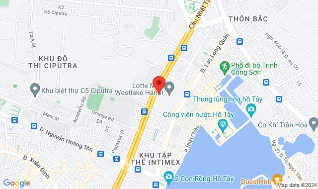 Tầng 4 Lotte Mall Tây Hồ, Số 272 Võ Chí Công, Q.Tây Hồ