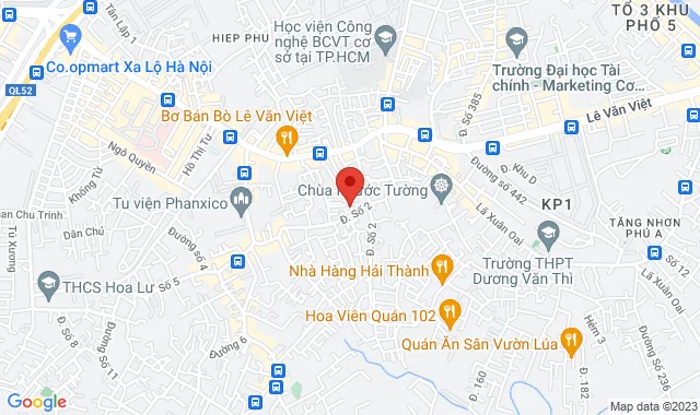 Tầng 4 TTTM Estella Place, Số 88 Song Hành, P. An Phú, Q. 2