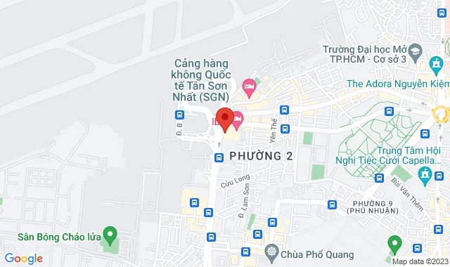 Tầng 5, TTTM Menas, số 60A Trường Sơn, P. 2, Q. Tân Bình