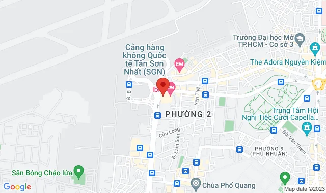 Tầng 5, TTTM Menas 60A Trường Sơn, P. 2, Q. Tân Bình