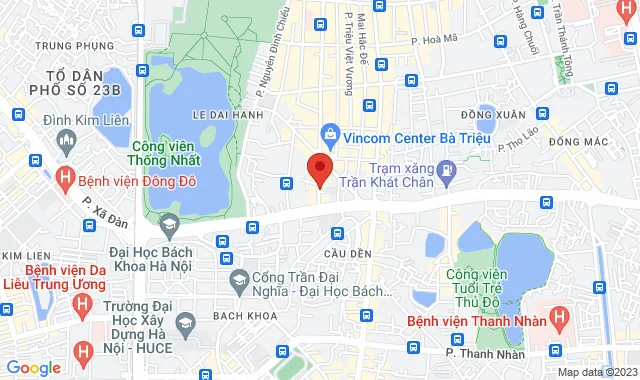 Tầng 5, TTTM Vincom, 191 Bà Triệu, P. Lê Đại Hành, Q. Hai Bà Trưng
