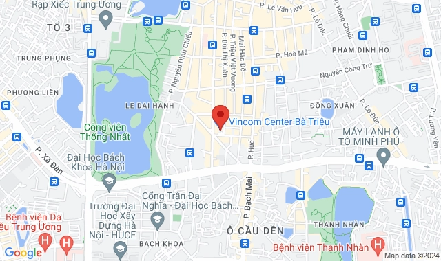 Tầng 5, TTTM Vincom Bà Triệu, Q. Hai Bà Trưng