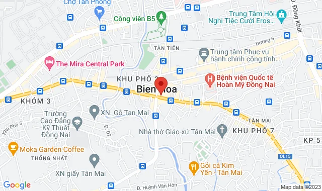 Tầng 5, Vincom Biên Hòa,1096 Phạm Văn Thuận, P. Tân Mai, TP. Biên Hoà