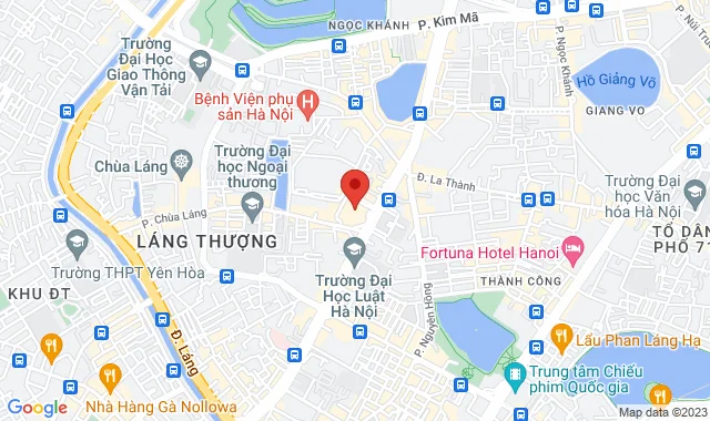 Tầng 5, Vincom Nguyễn Chí Thanh, số 54A Nguyễn Chí Thanh, P. Láng Thượng, Q. Đống Đa
