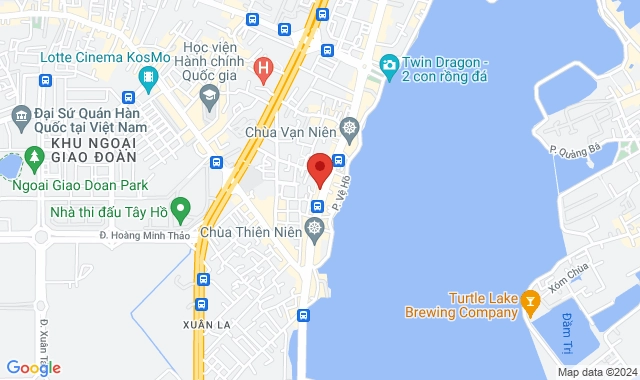 Tầng 5 Số 555 Lạc Long Quân, P. Xuân La, Q. Tây Hồ