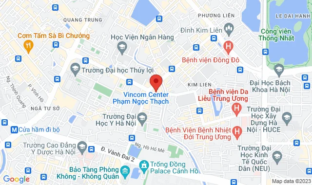 Tầng 5 TTTM Vincom Phạm Ngọc Thạch, Số 02 Phạm Ngọc Thạch, Q. Đống Đa