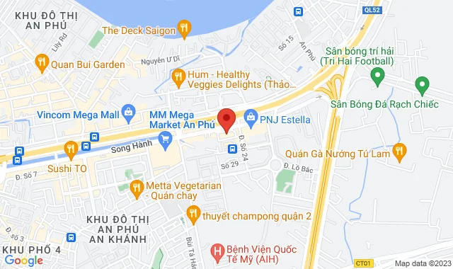 Tầng 6, Tòa nhà Cantavil Premier, Số 1 Song Hành, Xa Lộ Hà Nội, P. An Phú, Q. 2