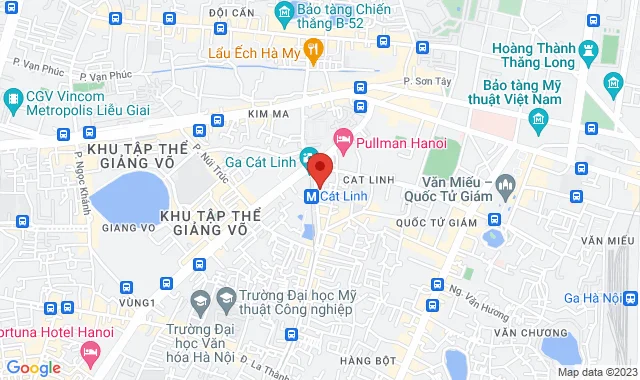 Tầng 6, Tòa nhà NHS Center, 214 Hào Nam, P. Ô Chợ Dừa, Q. Đống Đa (Đối diện Ga Cát Linh)