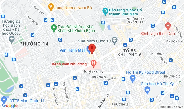 Tầng 6, TTTM Vạn Hạnh Mall, Số 11 đường Sư Vạn Hạnh, P. 12, Q. 10