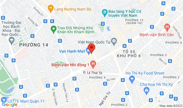 Tầng 6, Vạn Hạnh Mall, Số 11 Sư Vạn Hạnh, P. 12, Q. 10