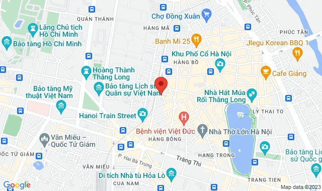 Tầng 8 khách sạn Bespoke Trendy, 12-14 Nguyễn Quang Bích, P. Cửa Đông, Q. Hoàn Kiếm