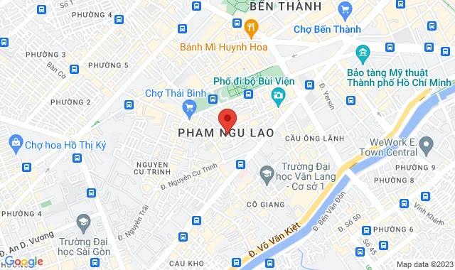 Tầng 9 Khách sạn Đức Vượng, Số 195 Bùi Viện, P. Phạm Ngũ Lão, Q.1