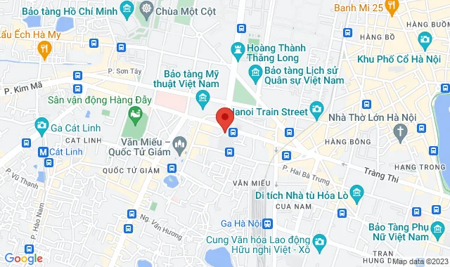 Tầng 9-Khách sạn Ivy-Số 87 đường Nguyễn Thái Học, P. Văn Miếu, Q. Đống Đa