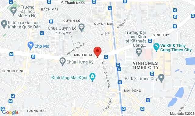 Tầng B1, gian hàng D9 – 05A, TTTM Times City Mega Mall,Số 458 Minh Khai, Q. Hai Bà Trưng