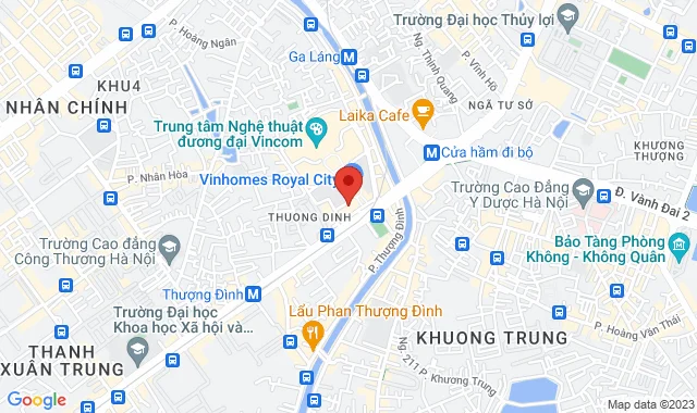 Tầng B2-R6-30, TTTM Royal City, Q. Thanh Xuân