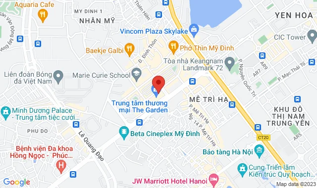 Tầng G, TTTM The Garden, Mễ Trì, Q. Nam Từ Liêm