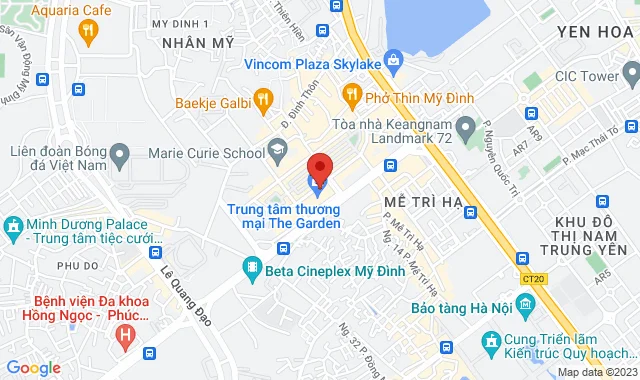 Tầng G, TTTM The Garden, Mễ Trì, Q. Nam Từ Liêm