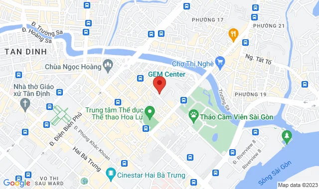 Tầng trệt, GEM Center, Số 8 Nguyễn Bỉnh Khiêm, P. Đa Kao, Q. 1