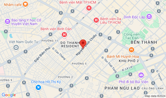 Tầng trệt, Số 174A Nguyễn Đình Chiểu, P. 6, Q.3