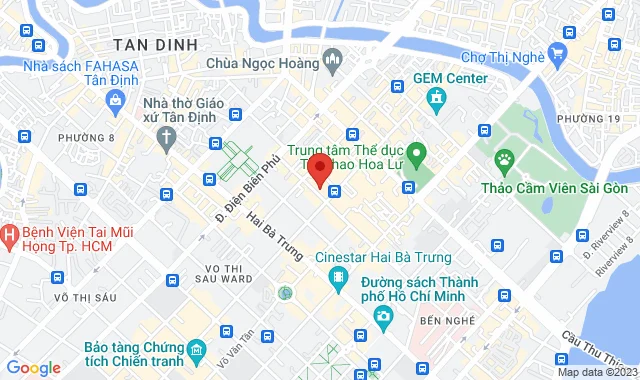 Tầng trệt, Số 38 Mạc Đĩnh Chi, P. Đa Kao, Q. 1