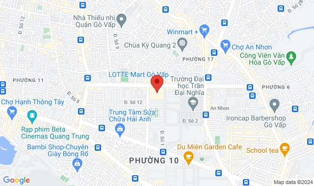 Tầng Trệt, TTTM LOTTE Mart, 242 Nguyễn Văn Lượng, P. 10, Q. Gò Vấp