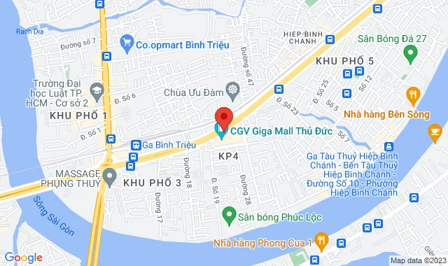Tầng trệt, TTTM Sense City, 240 – 242 Phạm Văn Đồng, P. Hiệp Bình Chánh, Q. Thủ Đức