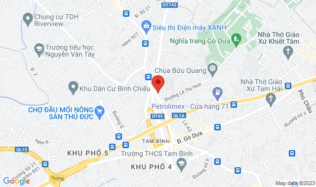Tầng trệt, TTTM ST Center, 2A Bình Chiểu, Q. Thủ Đức