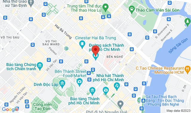 Tầng trệt MPlaza, Số 39 Lê Duẩn, P. Bến Nghé, Q. 1