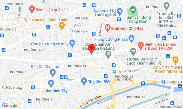 The Garden Mall, Tầng 3, 190 Hồng Bàng, P. 15,  Q.5