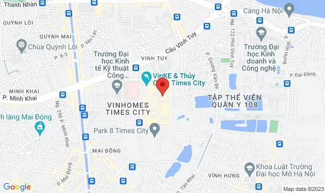  Times City, Tầng B1, Số 12, Đường  9, 458 Minh Khai, Q. Hai Bà Trưng 