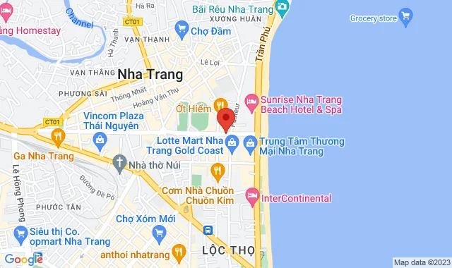 Tổ hợp ẩm thực số 01 Yersin, P Lộc Thọ, TP Nha Trang  