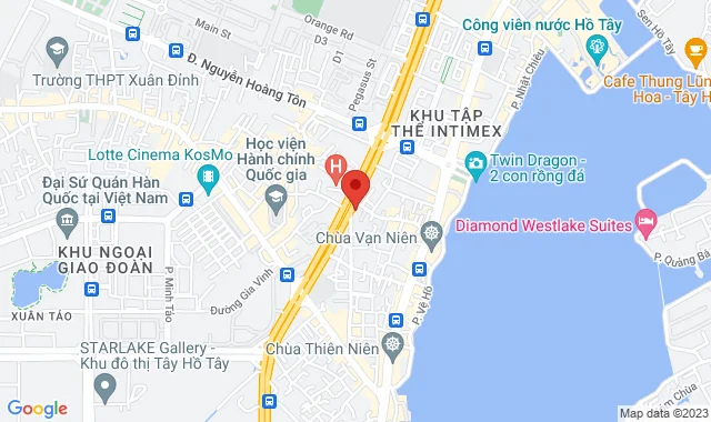 Tòa nhà Hancom, Số 08 Võ Chí Công, P. Xuân La, Q. Tây Hồ