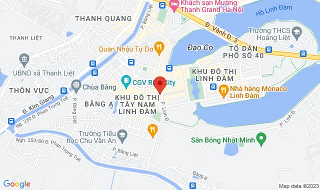 TT7B khu biệt thự Tây Nam Linh Đàm, Linh Đường, P. Hoàng Liệt, Q. Hoàng Mai