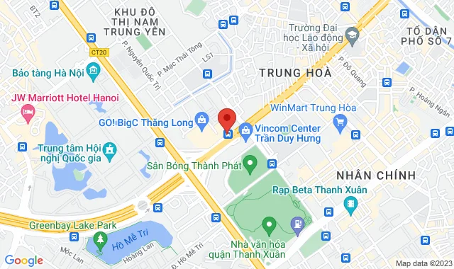 TTTM BigC, Tầng 1, 222 Trần Duy Hưng, P. Trung Hòa, Q. Cầu Giấy