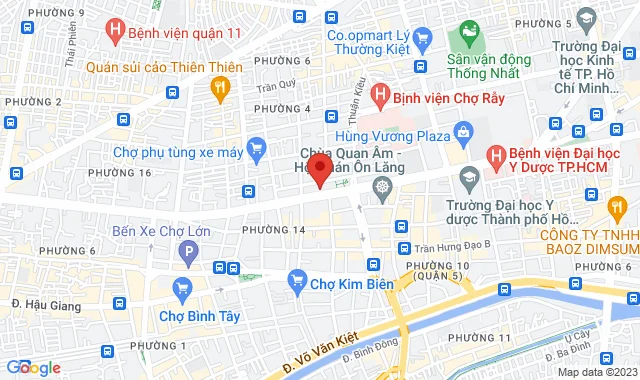 TTTM Garden Mall, Tầng trệt, 190 Hồng Bàng, P. 15, Q. 5