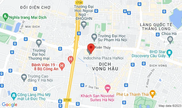 TTTM Indochina Plaza Hanoi, Tầng 1,  Số 241 Xuân Thủy, Q. Cầu Giấy
