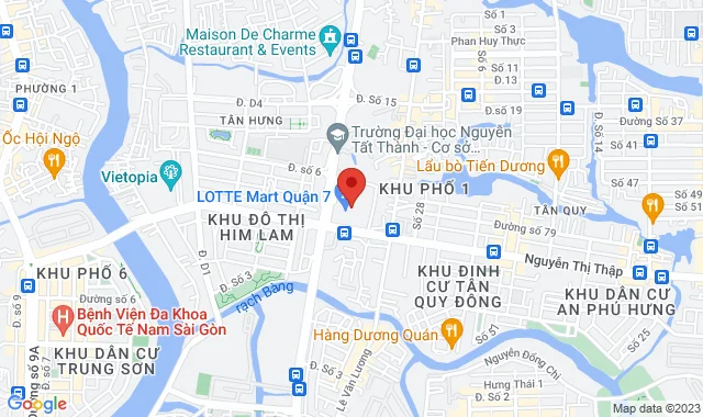 TTTM Lotte Mart, 3F-14, Lầu 3, Số 469 Nguyễn Hữu Thọ, P. Tân Hưng, Q. 7