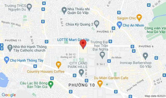 TTTM Lotte Mart, Tầng 1, Lô 1- F1, Số 242 Nguyễn Văn Lượng, P. 10, Q. Gò Vấp