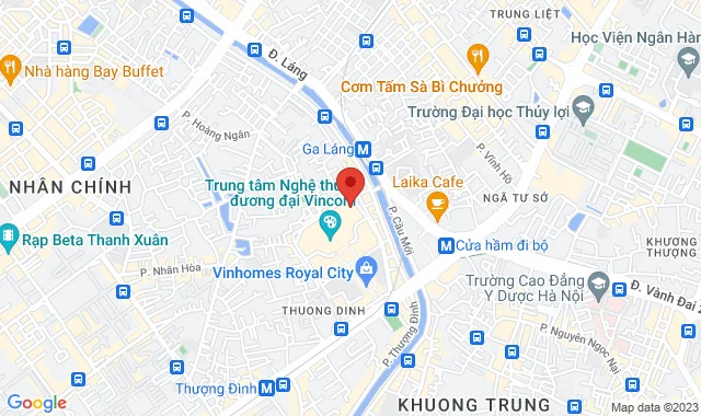 TTTM Royal City, B2-R6-29A, 72A Nguyễn Trãi