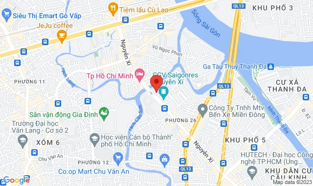 TTTM SaigonRes, Tầng 1, Số 188 Nguyễn Xí, P. 26, Q. Bình Thạnh