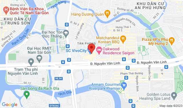 TTTM SC Vico City, Lô 4-12A, Số 1058 Nguyễn Văn Linh ,P. Tân Phong ,Q. 7