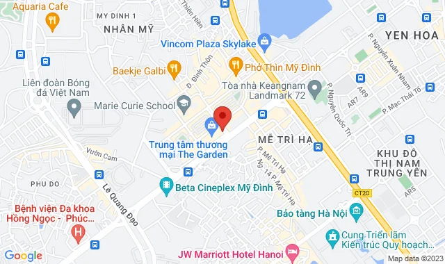 TTTM The Garden, Tầng G, Mễ Trì, Q. Nam Từ Liêm