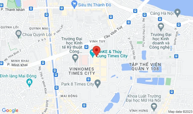 TTTM Times City, 458 Minh Khai, Lô 22, Đường số 3
